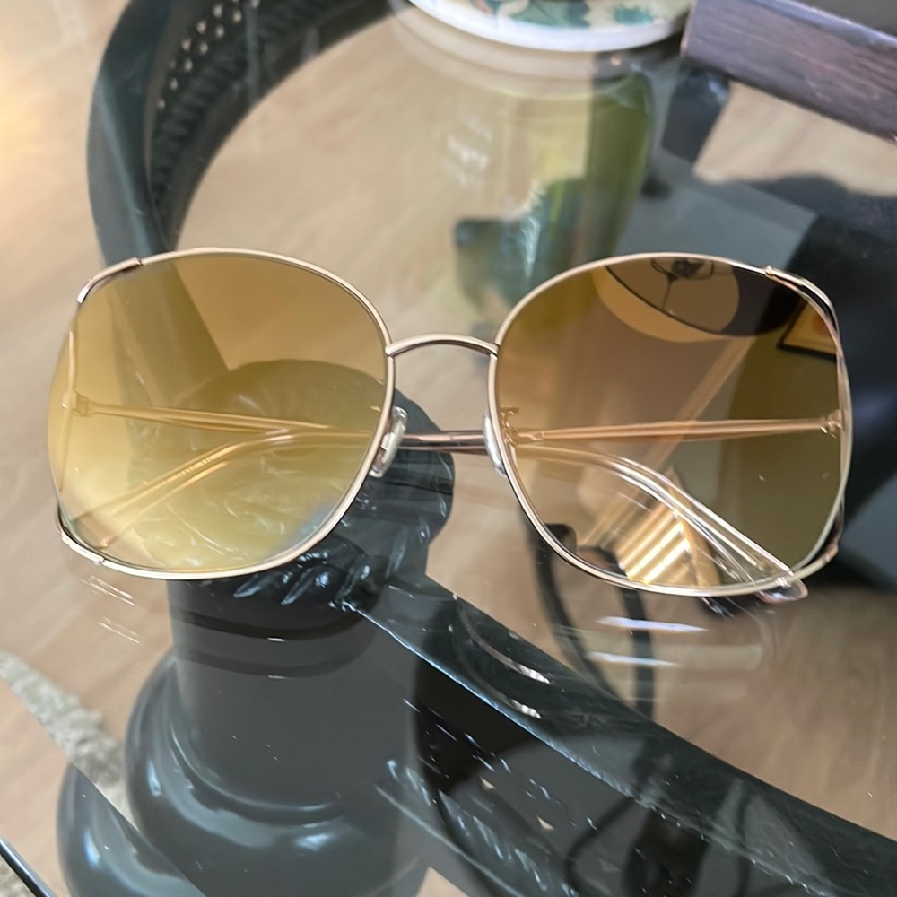 Jimmy Choo aviator glasses